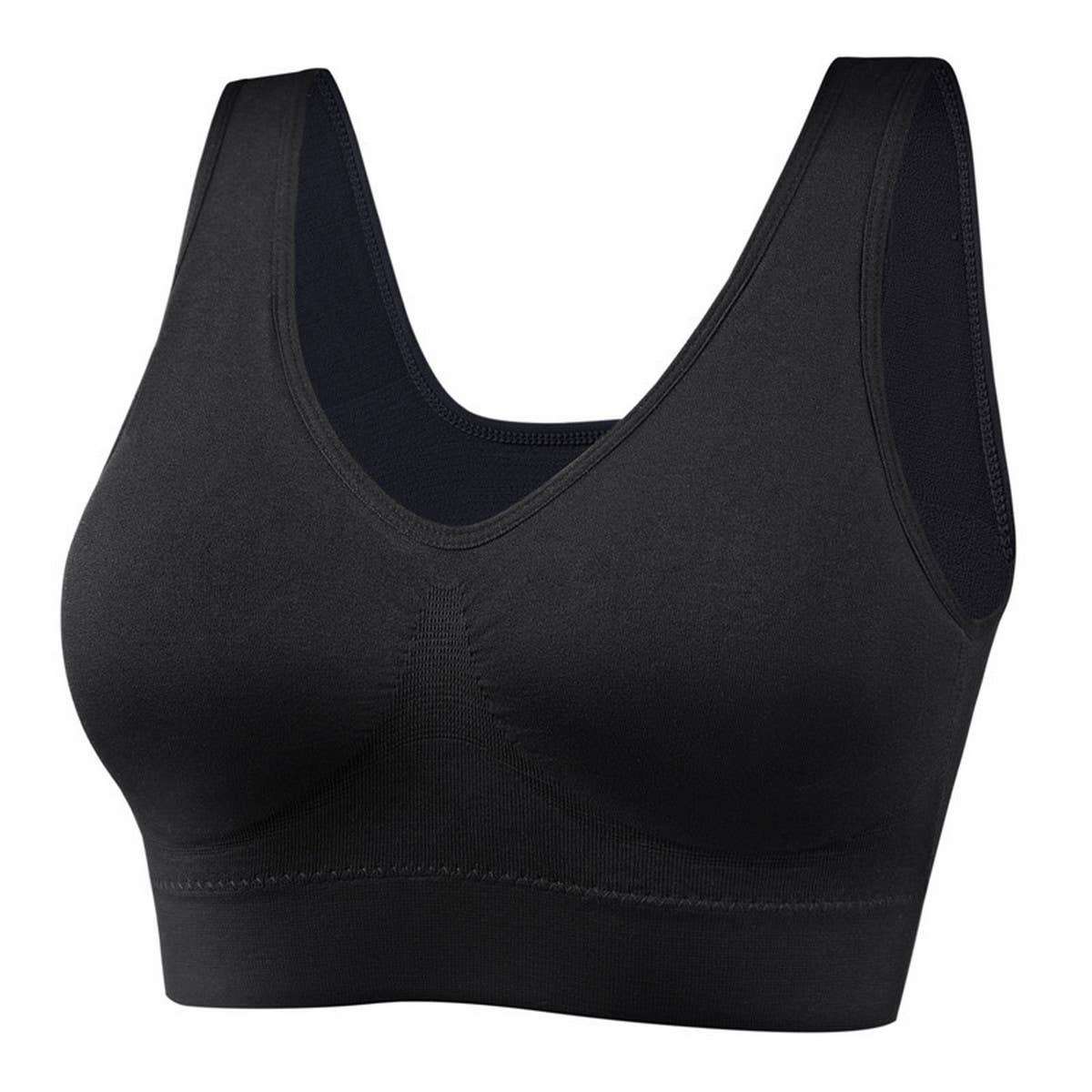PLUS SIZE ZERO RESTRICTION SPORTS BRA_CWMU0302