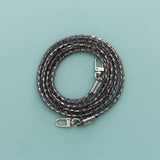 GLASS MIRROR RHINESTONE PHONE CHAIN BAGS STRAP_CWMM5105