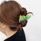 ACRYLIC DINOSAUR HAIR CLAW CUTE FUN SHARK CLIP_CWAHA2072