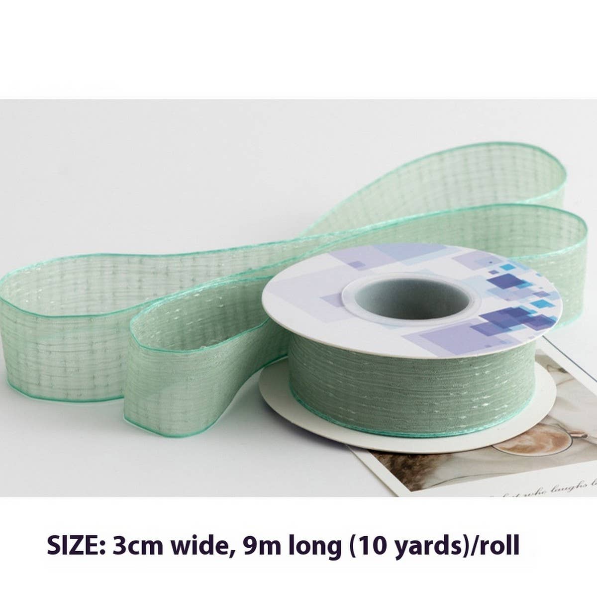 DIY DECORATIVE POLYESTER HAIR RIBBON_CWMM5783