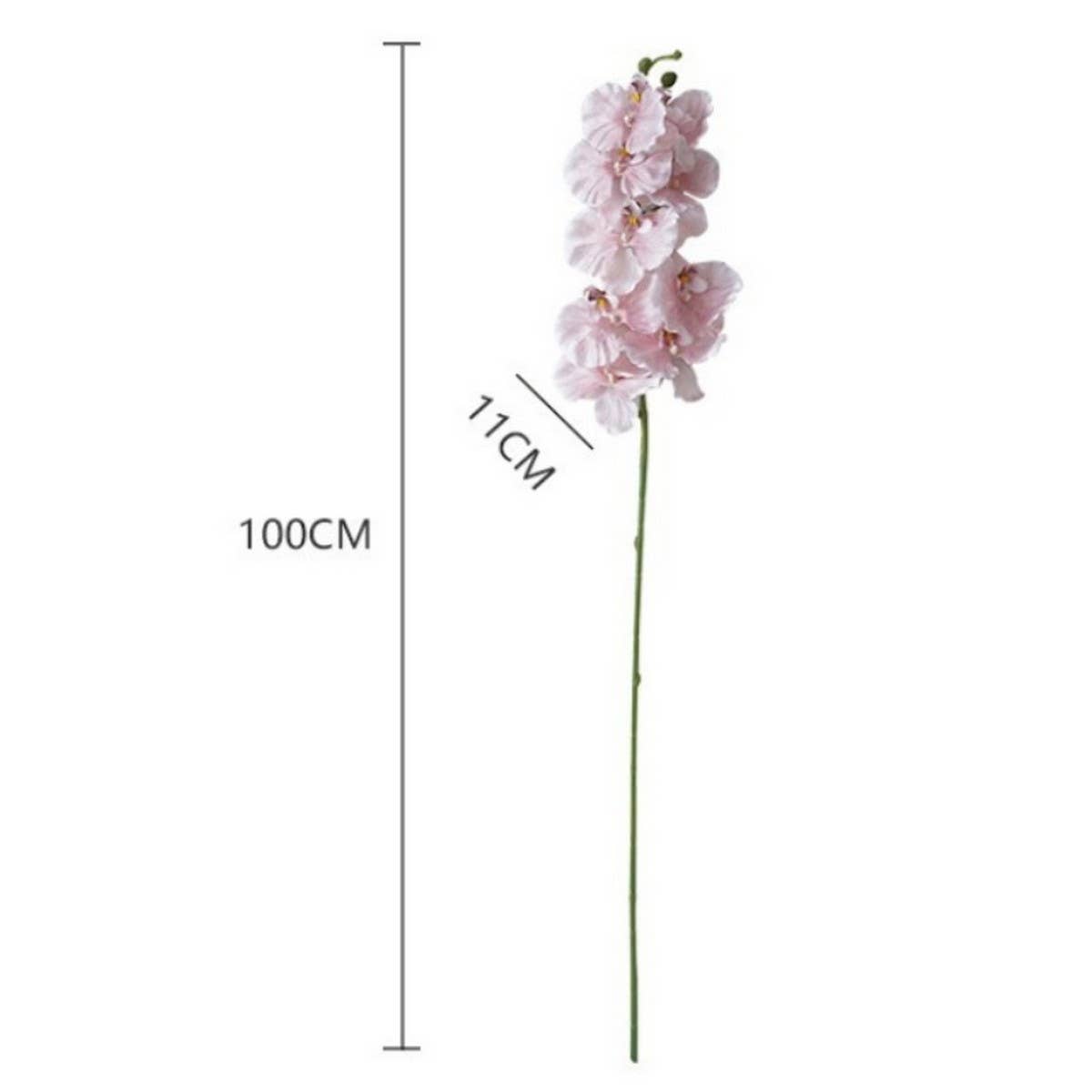PREMIUM SILK 9 HEAD PHALAENOPSIS ORCHID HOME DECOR_CWMM6479