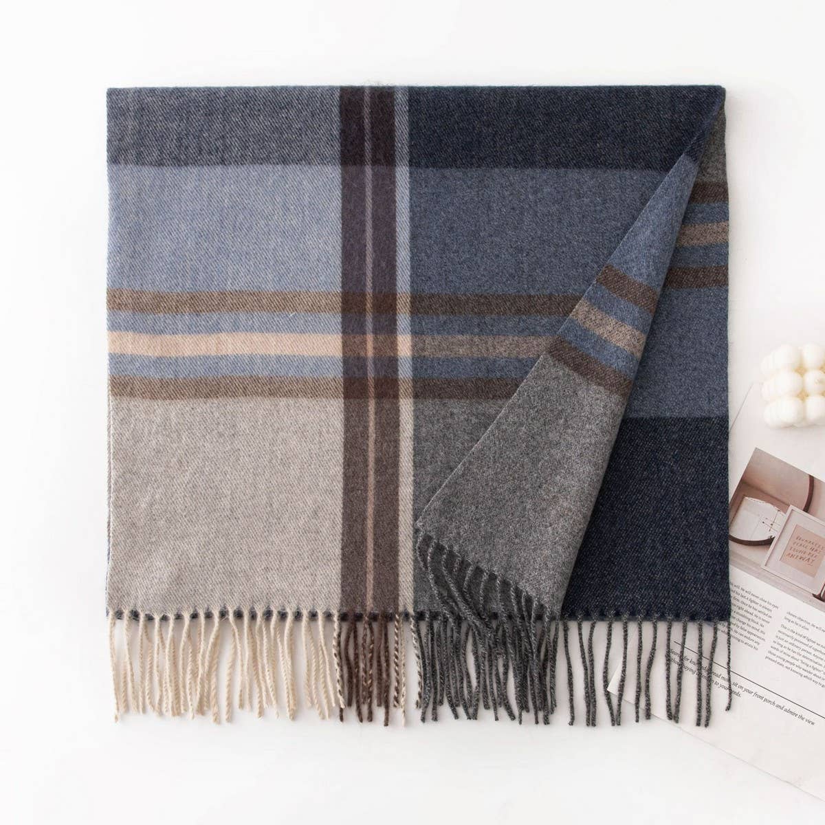Cwasc2721_Winter High-End Fashion Warm Scarf Shawl