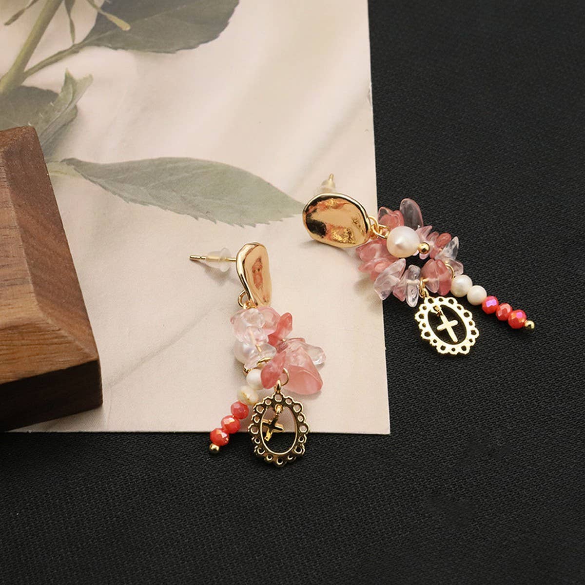 NEW NATURAL FRESHWATER CUTE PEARL EARRINGS_CWAJE3804