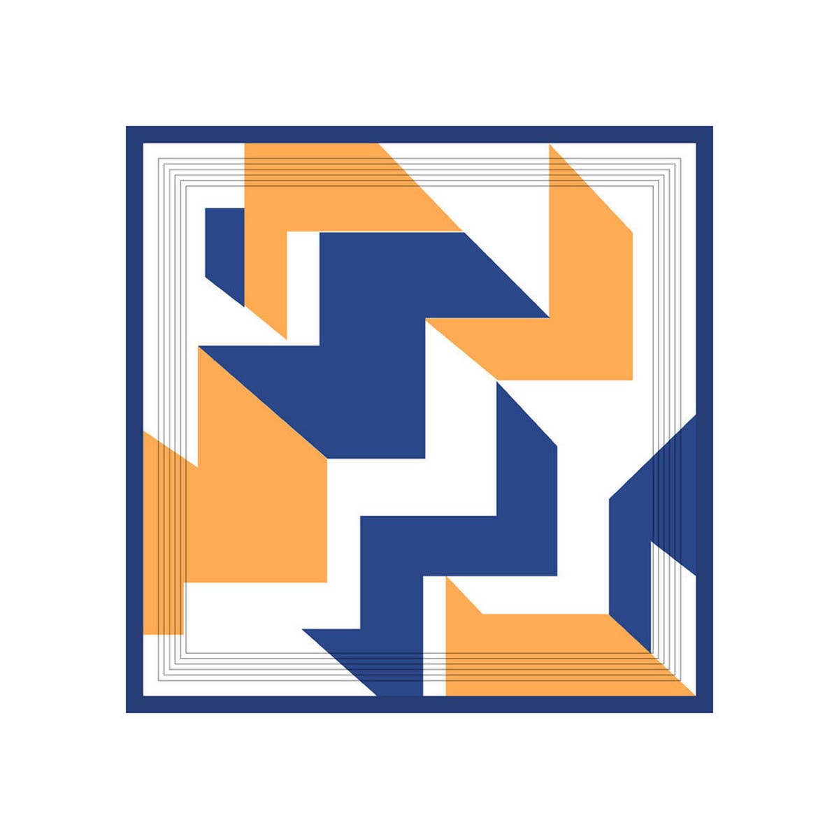 STRIPED SATIN SCARF 70CM CHIC SUMMER SUN WRAP_CWASC1153