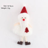 INS CUTE SNOWMAN SANTA DOLL CHRISTMAS DECOR_CWAJE05404