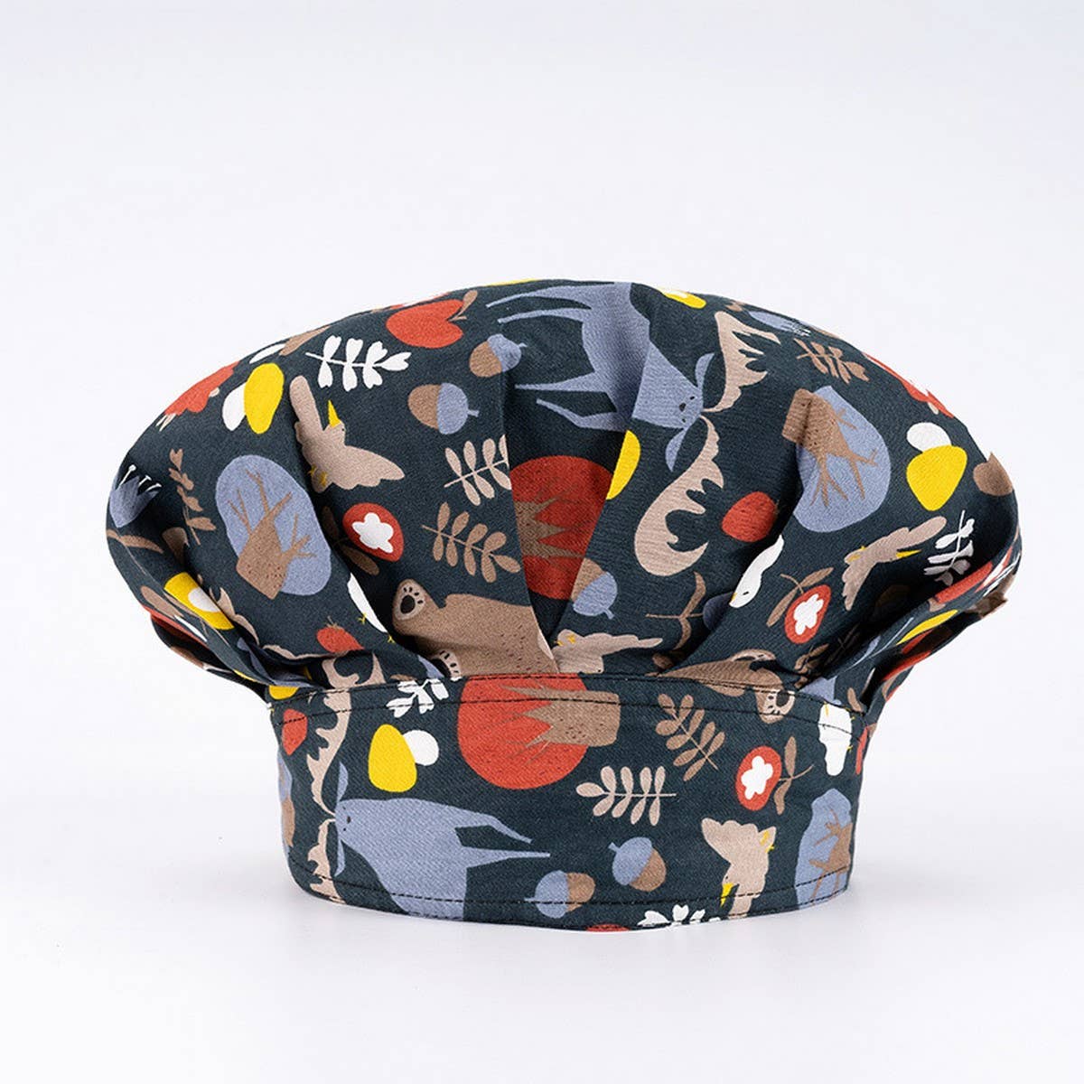 SURGICAL CAP MEDICAL PUFFY CAP PRINTED WORK CAP_CWAH3382