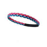 BRAIDED NON SLIP SILICONE SWEATBAND FOR SPORTS_CWMM7952