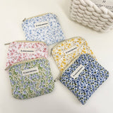 Floral Mini Wallet Lipstick Cushion Card Holder_Cuab00663