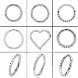 RHINESTONE SEPTUM NOSE RING FOR PIERCING_CWMM9510