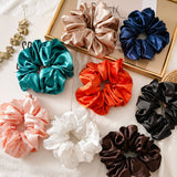 LARGE SATIN HAIRBAND CLOTH RING HAIR ACCESSORIES_CWAHA4166