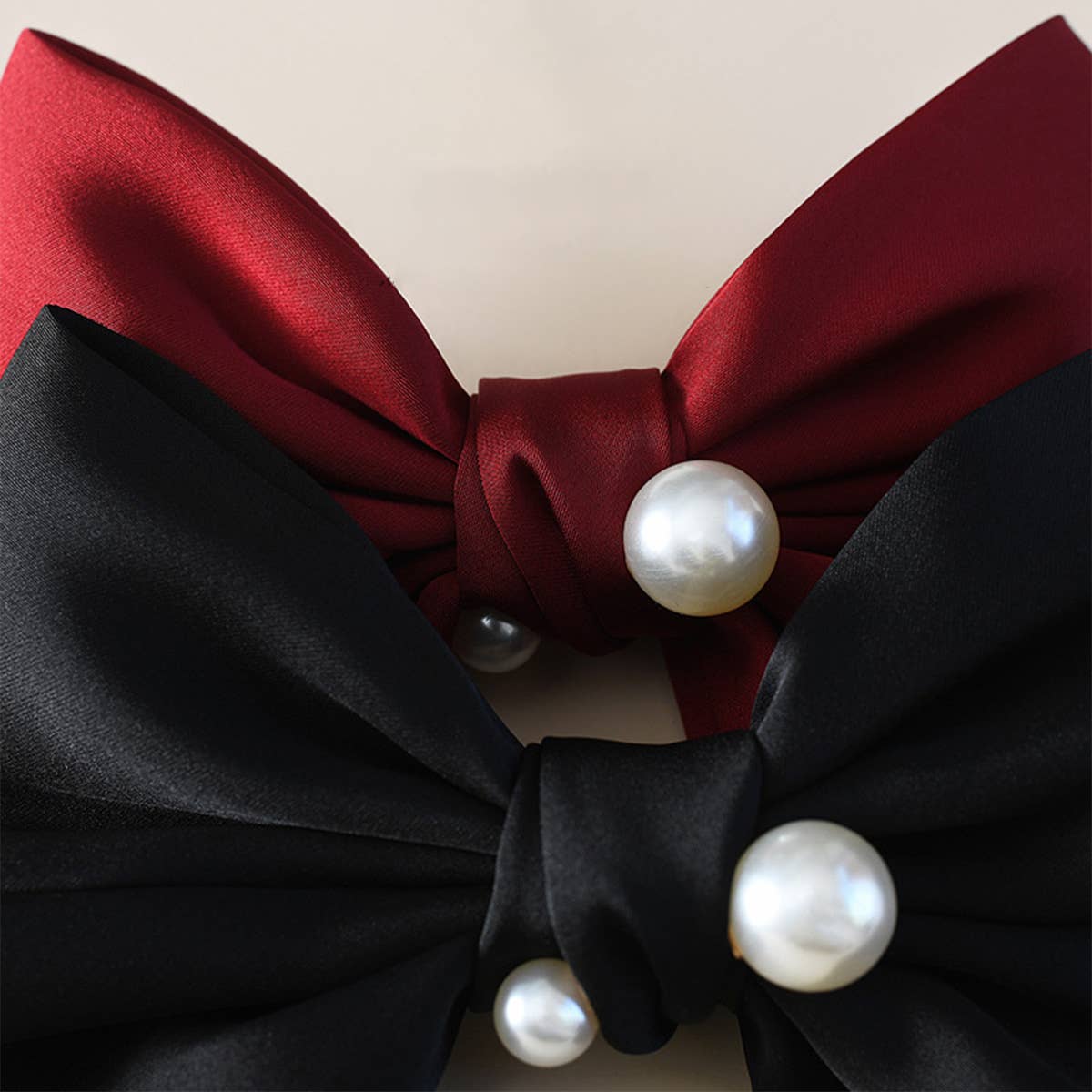 LARGE BOW PEARL LUXURY HAIRPIN_CWAHA1803