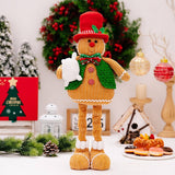 Cwmm10319_Christmas Gingerbread Stretch Doll Decoration