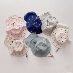 CHILDRENS FASHION CARTOON QUICK DRY FISHERMAN HAT_CWAH2865