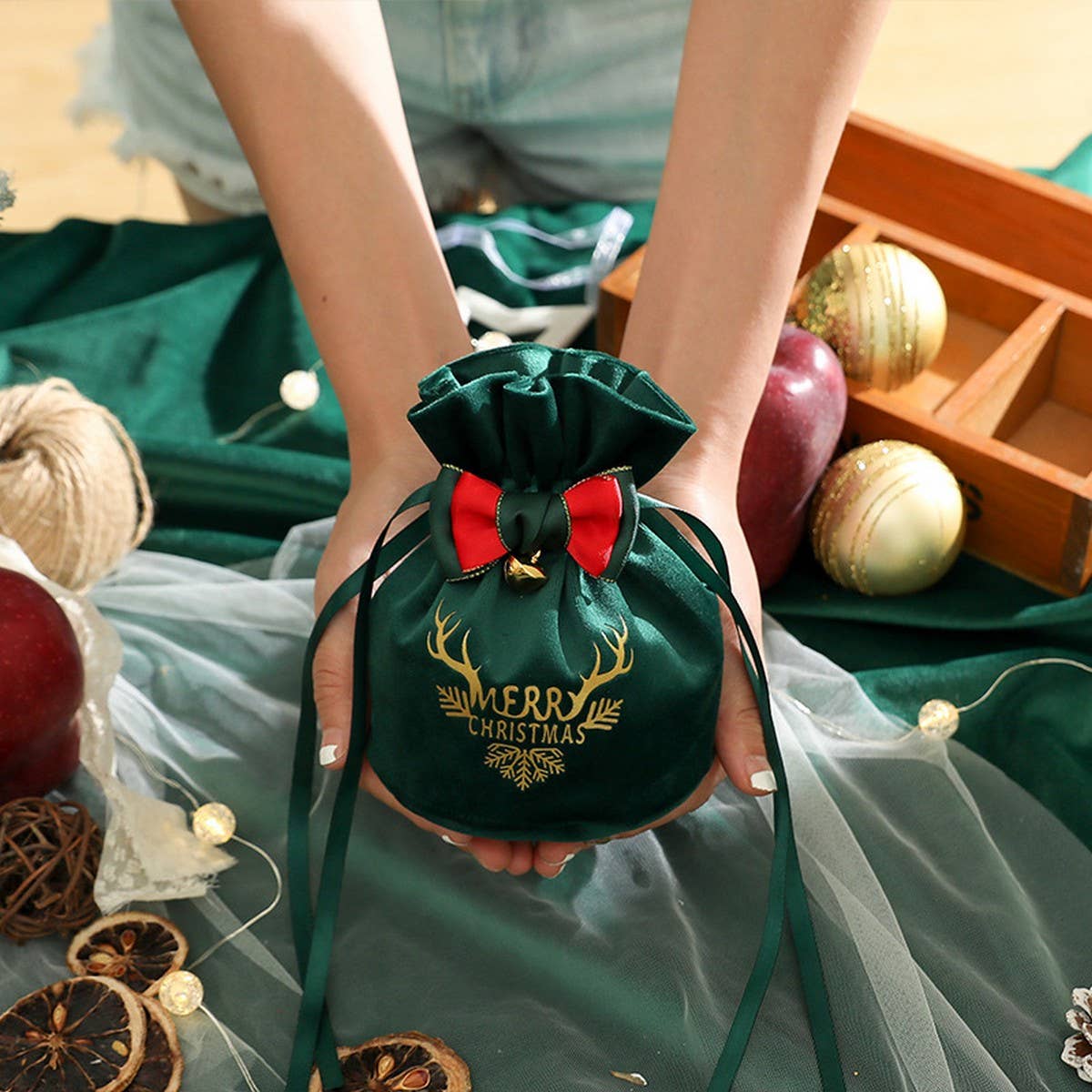 Velvet Christmas Apple Bag Eve Candy Box_Cuab00743