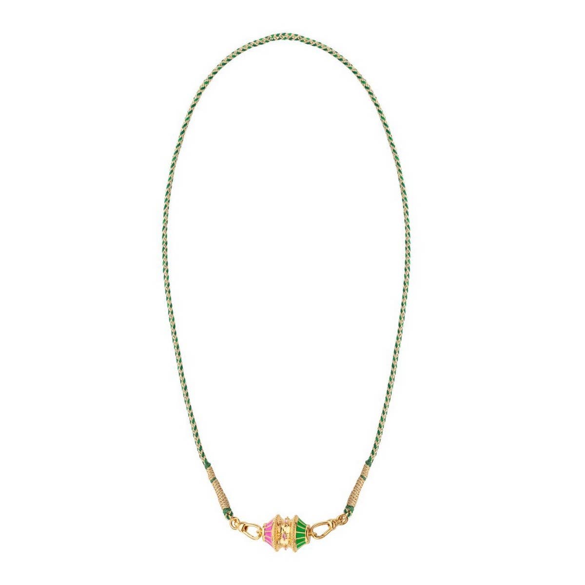 CREATIVE DOPAMINE TWIST IRREGULAR NECKLACE_CWMM3892