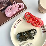 OCEAN CREATURES ACETATE HAIR CLAW CLIP_CWAHA5742