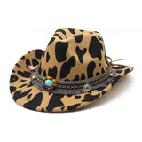 Western Cowboy Hat Retro Versatile Casual Hat_Cwah2552