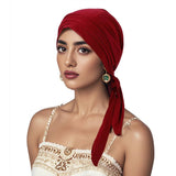 SOLID COLOR CRYSTAL HEMP LONG TAIL HEADSCARF_CWASC2442