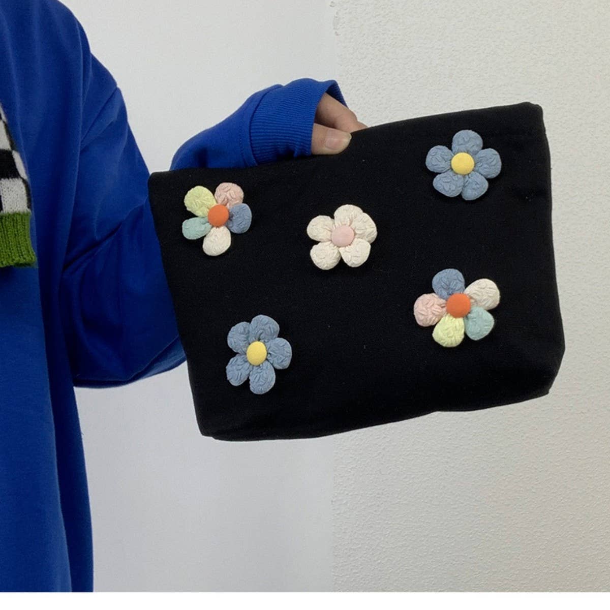 NEW DAISY STAMEN LARGE CAPACITY COSMETIC BAG_CWAB2128