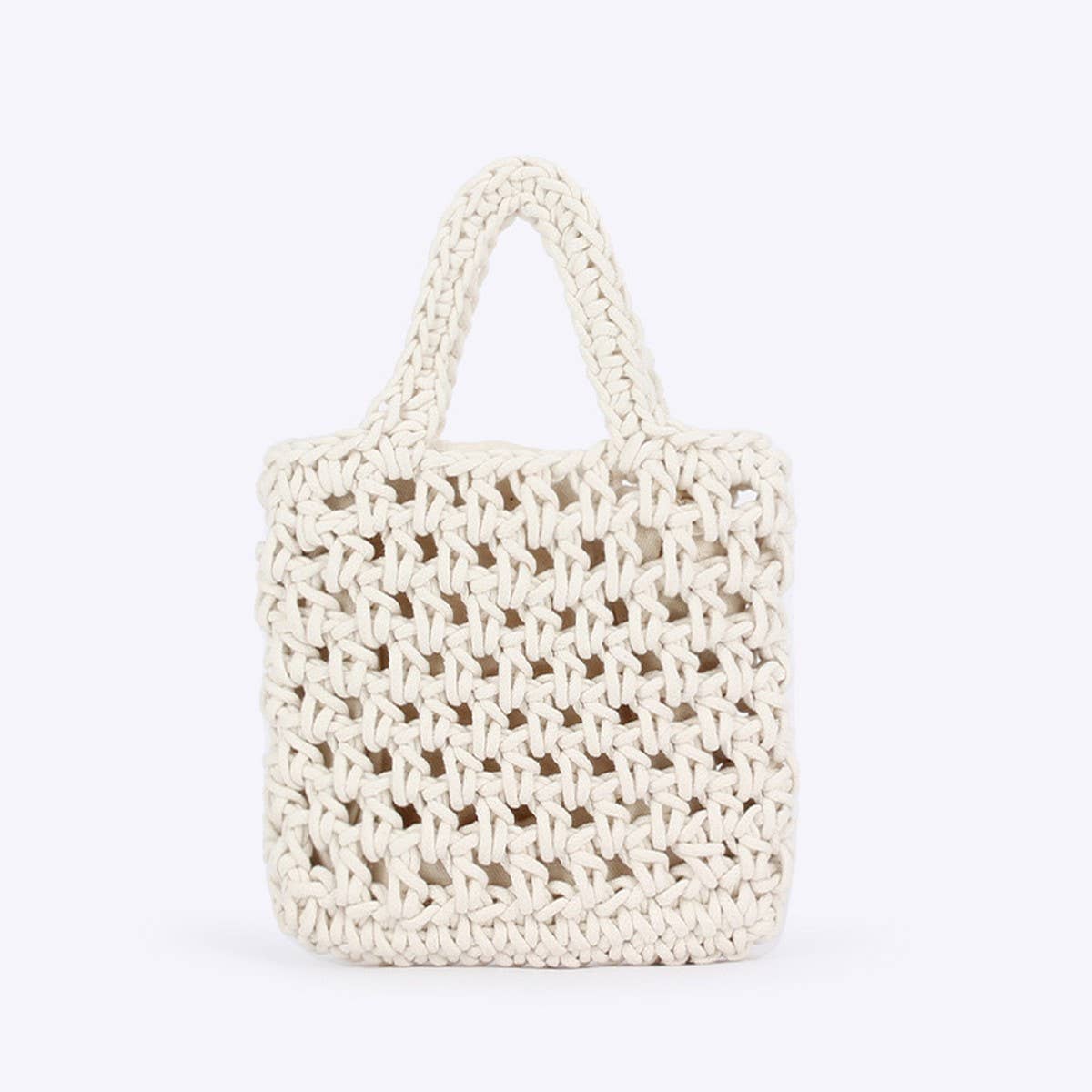 HANDMADE BEACH TOTES WITH MESH LIGHTWEIGHT TRENDY_CWAB4680