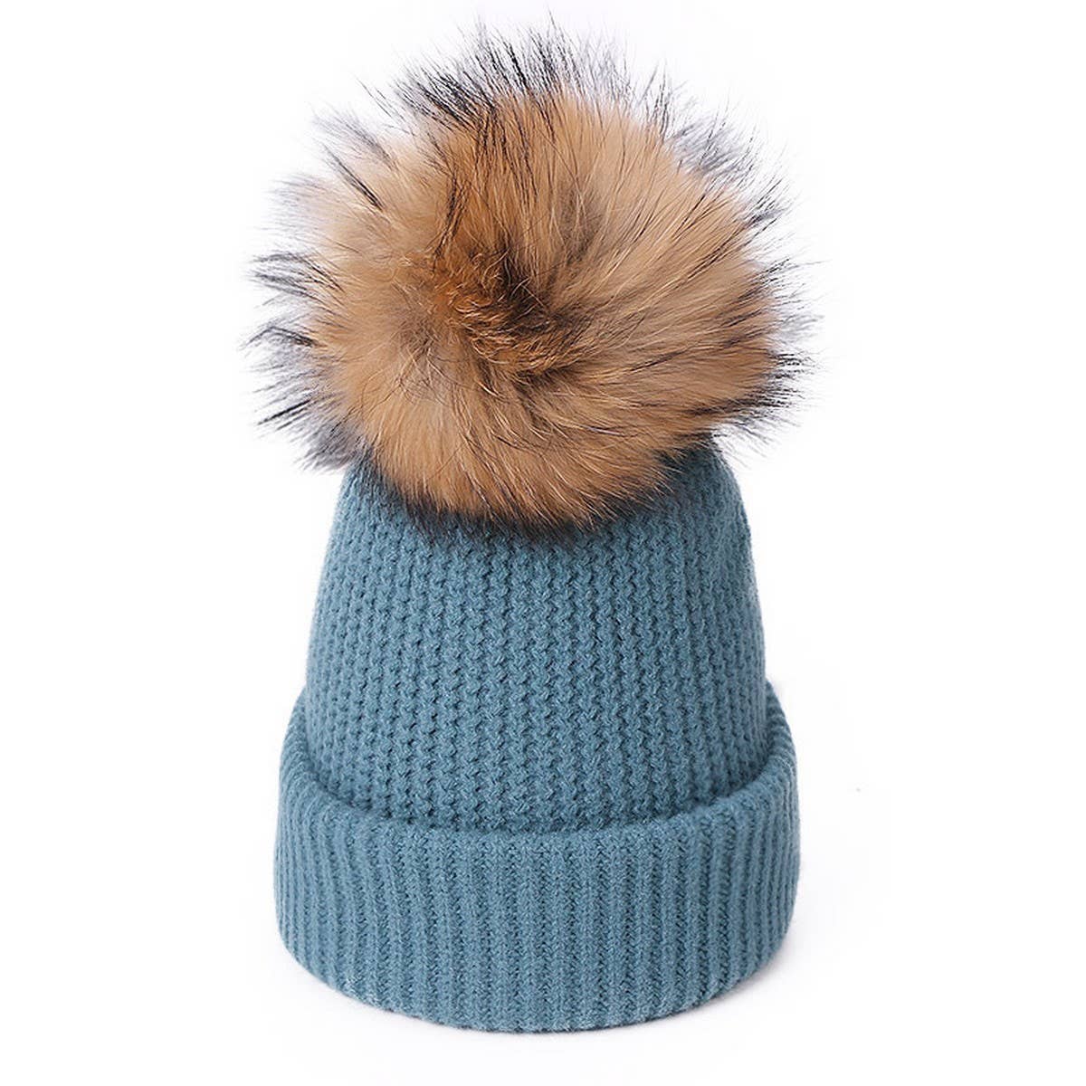 Women¡¯S Warm Knit Beanie Hat With Ear Cover_Cwah04999