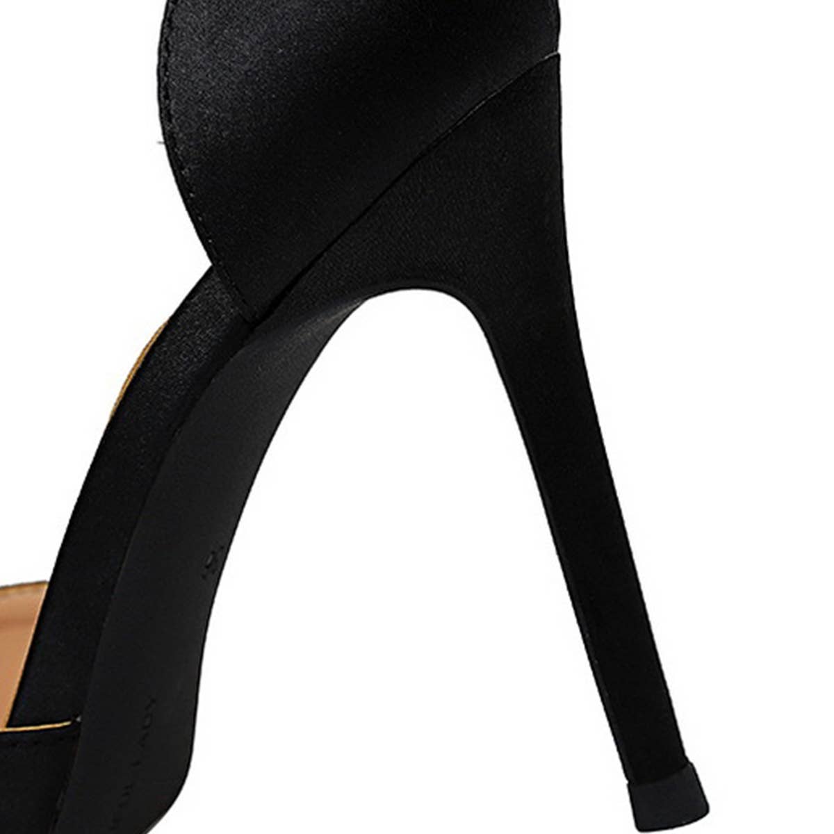 SATIN SHALLOW MOUTH POINTED HIGH HEELED SHOES_CWSHH0052