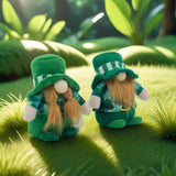 ST PATRICKS DAY GREEN HAT DOLL ORNAMENT_CWMM3441