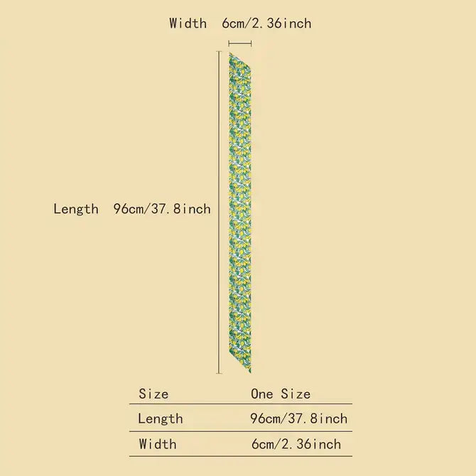 STRAWBERRY PRINTED SCARF _CWASC0078