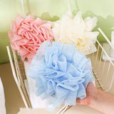 BATH POUF CAN HOLD SOAP AND BUBBLE BATH BALLS_CWMM3364