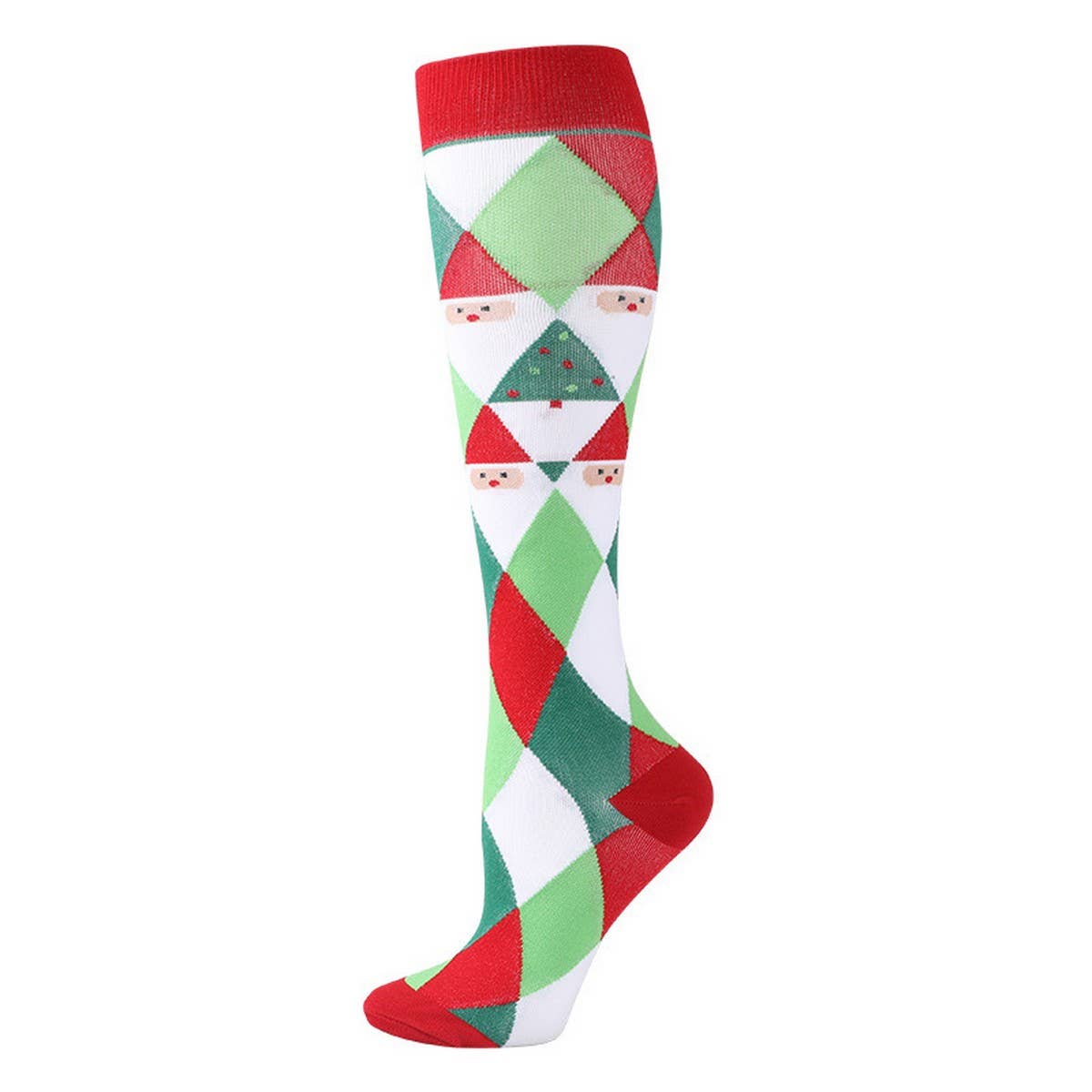 Women'S Christmas Sports Compression Socks_Cwms1870