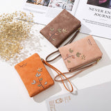 SHORT MATTE PRINT VINTAGE WALLET_CWAB2322