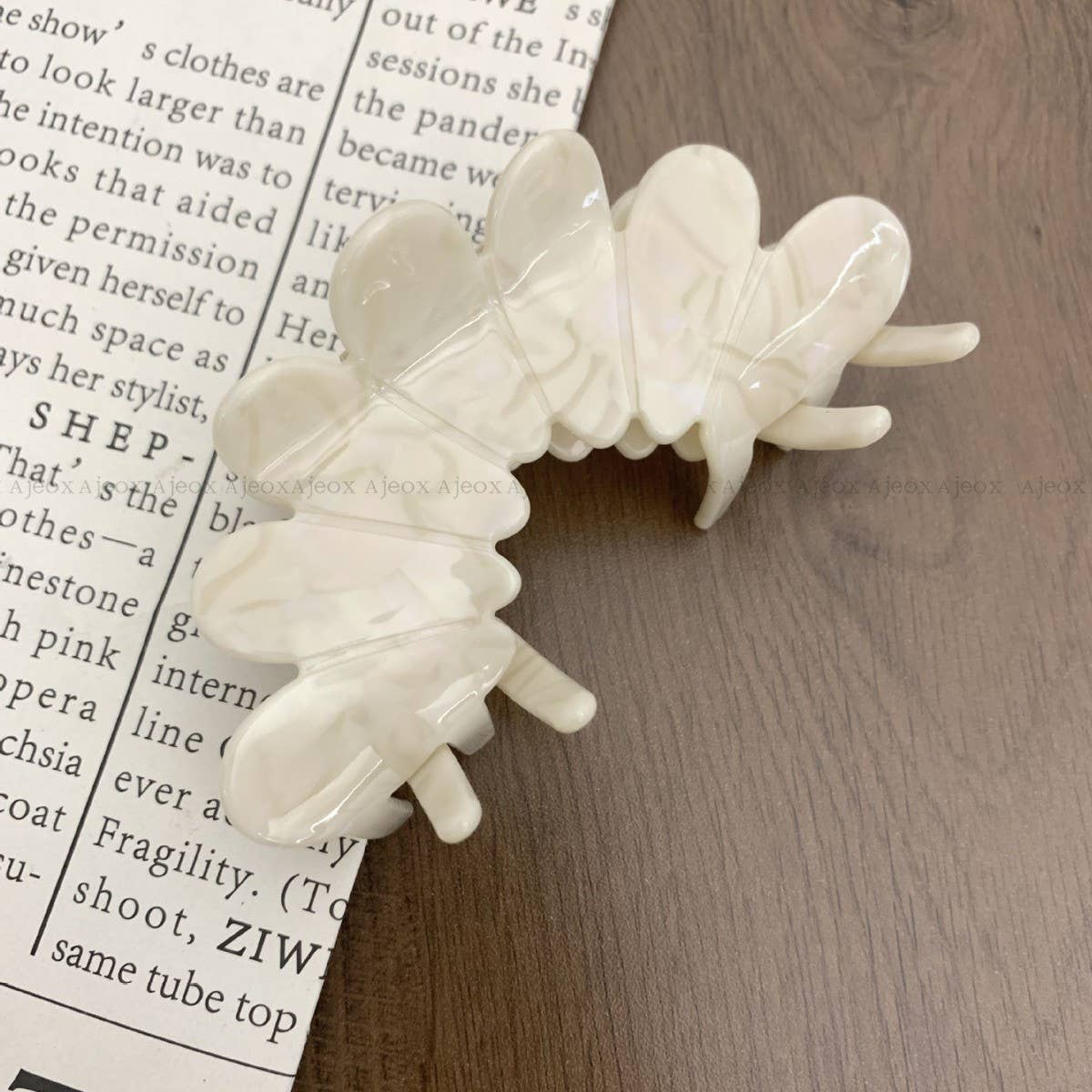 FLOWER HIGH END SIMPLE PETAL HAIRPIN_CWAHA2156