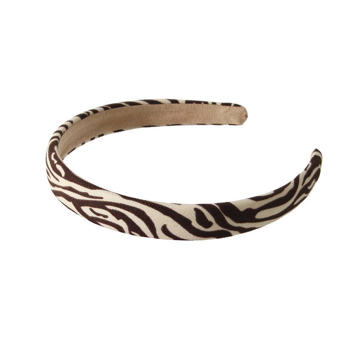 RETRO SPONGE LEOPARD PRINT HEADBAND_CWAHA1036