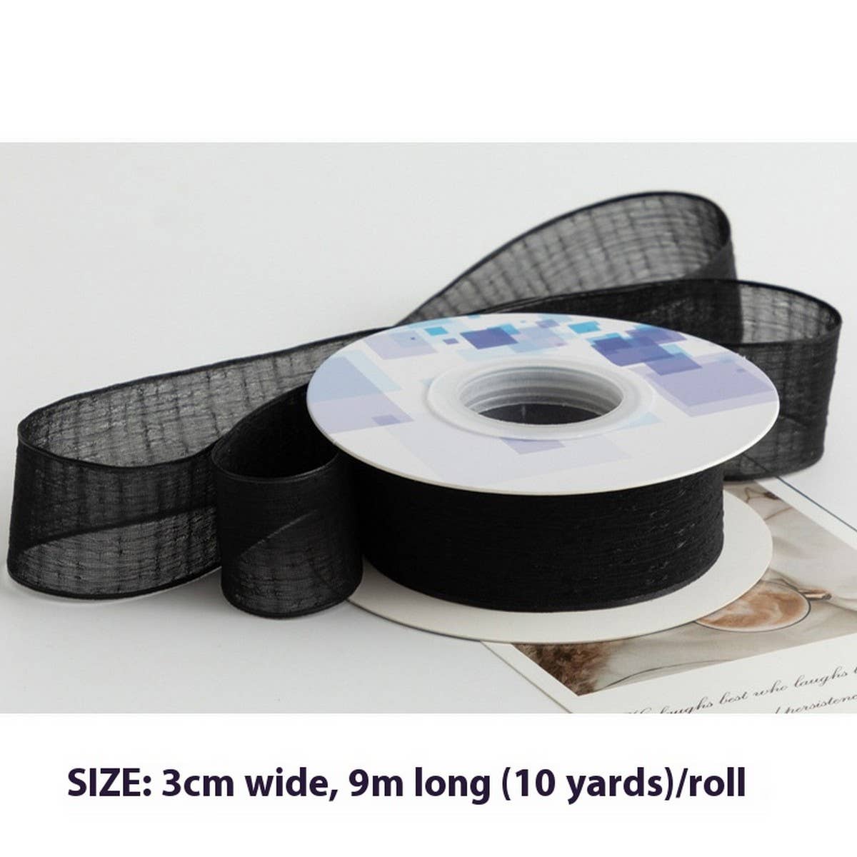 DIY DECORATIVE POLYESTER HAIR RIBBON_CWMM5783
