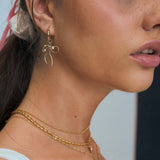 ALL MATCH FAIRY SWEET ZIRCON BOW EARRINGS_CWMM5511