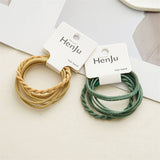 4PCS BRAIDED ELASTIC HAIR TIES SET FOR WOMEN_CWAHA0334