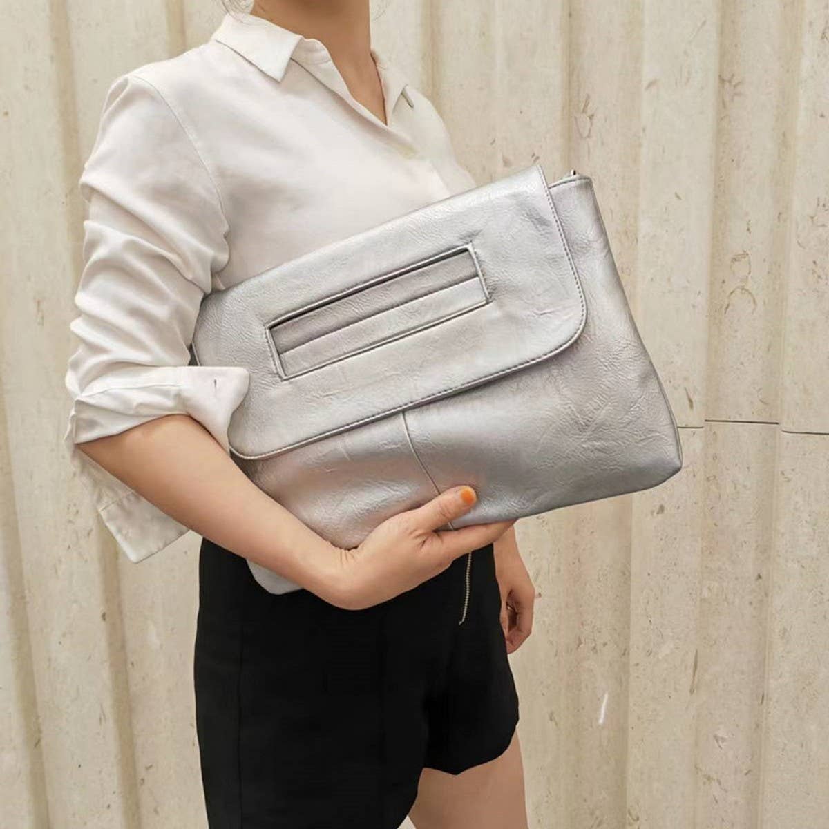 SIMPLE AND FASHIONABLE WOMENS HANDBAG SHOULDER BAG_CWAB1371