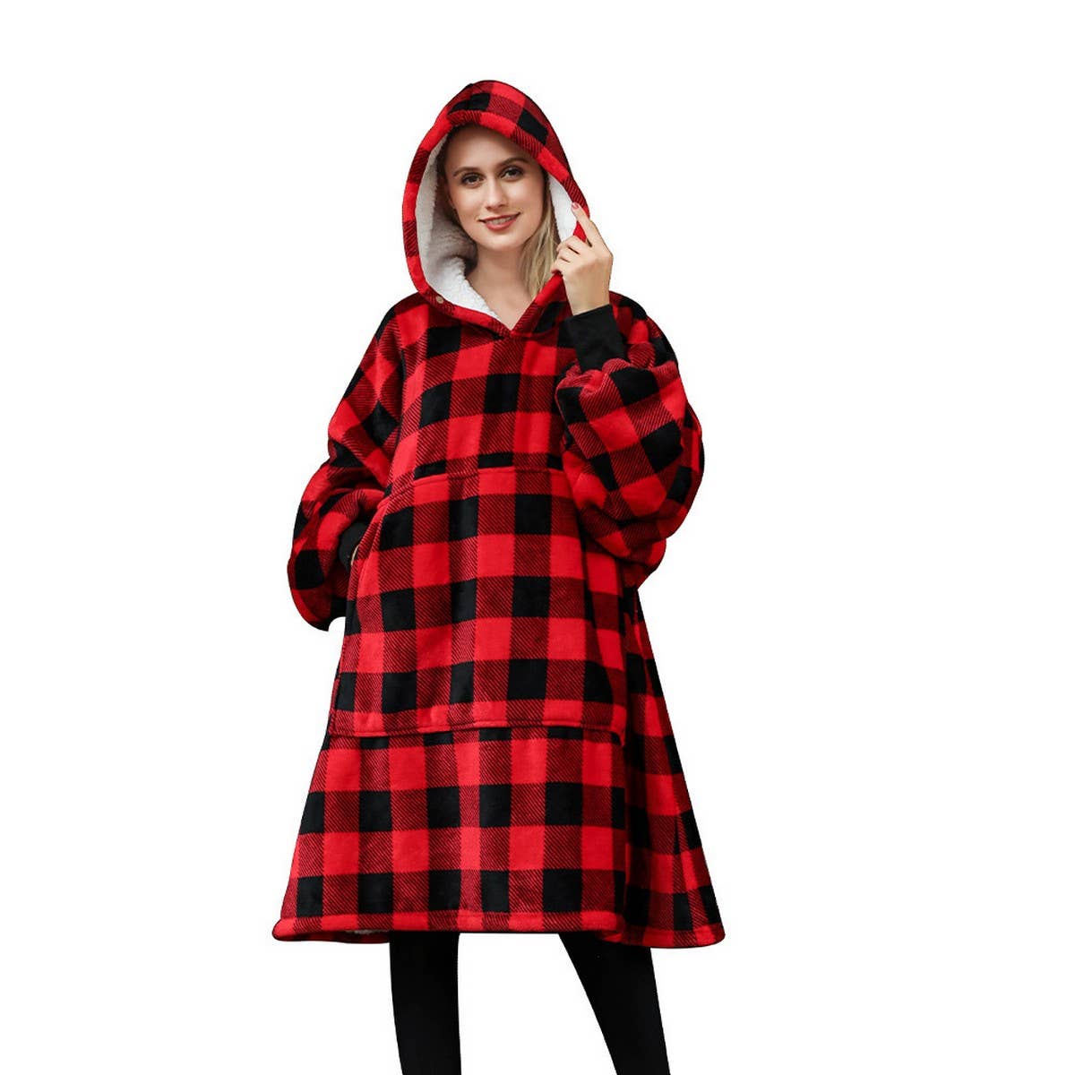 OVERSIZED HOODIE BLANKET PULLOVER FOR OFFICE HOME_CWAHA6528