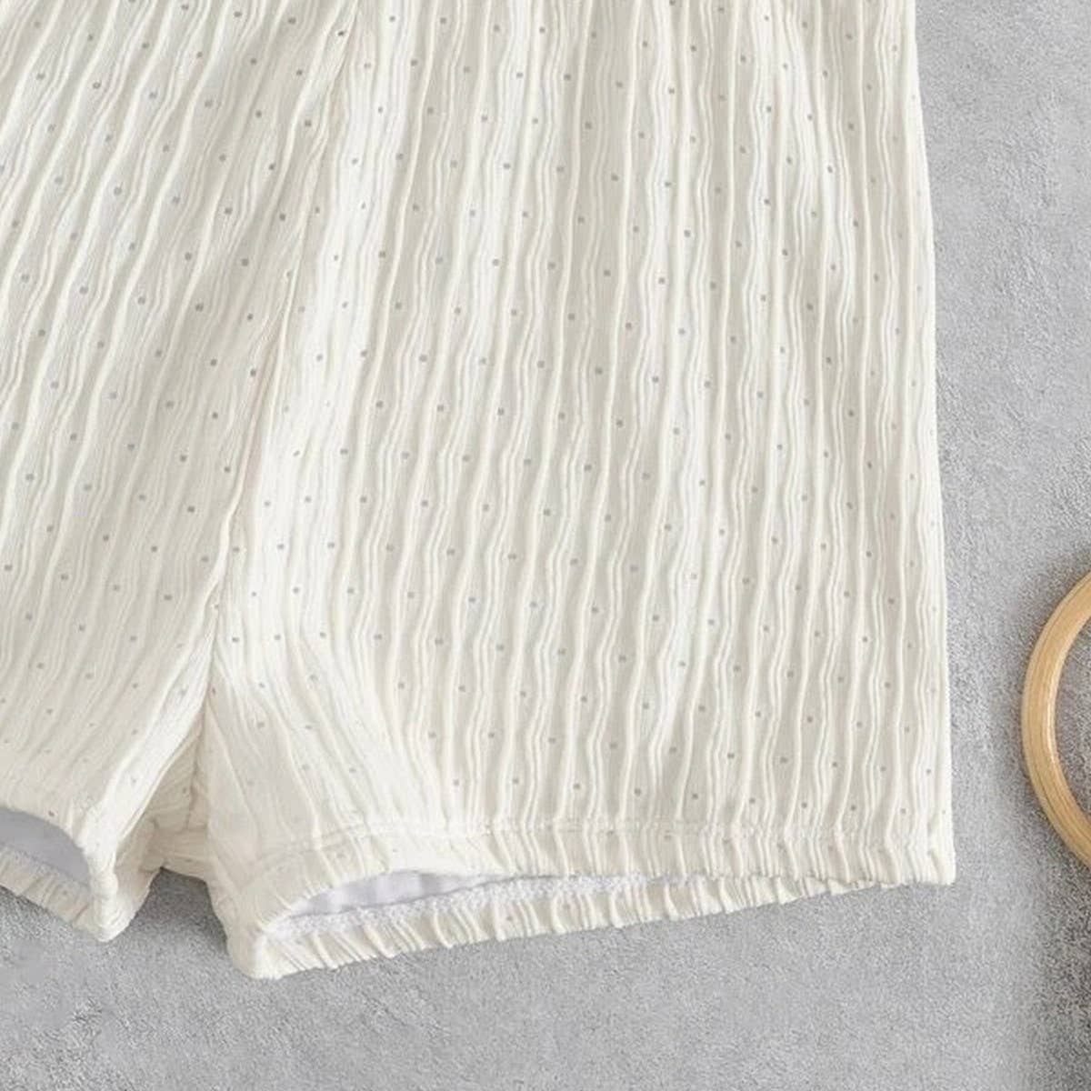 HIGH WAIST BIKINI SET SLIMMING SOLID COLOR SWIMSUIT_CWMW0155