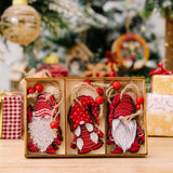 Cwmm10277_Christmas Wooden Forest Elf Hanging Decor