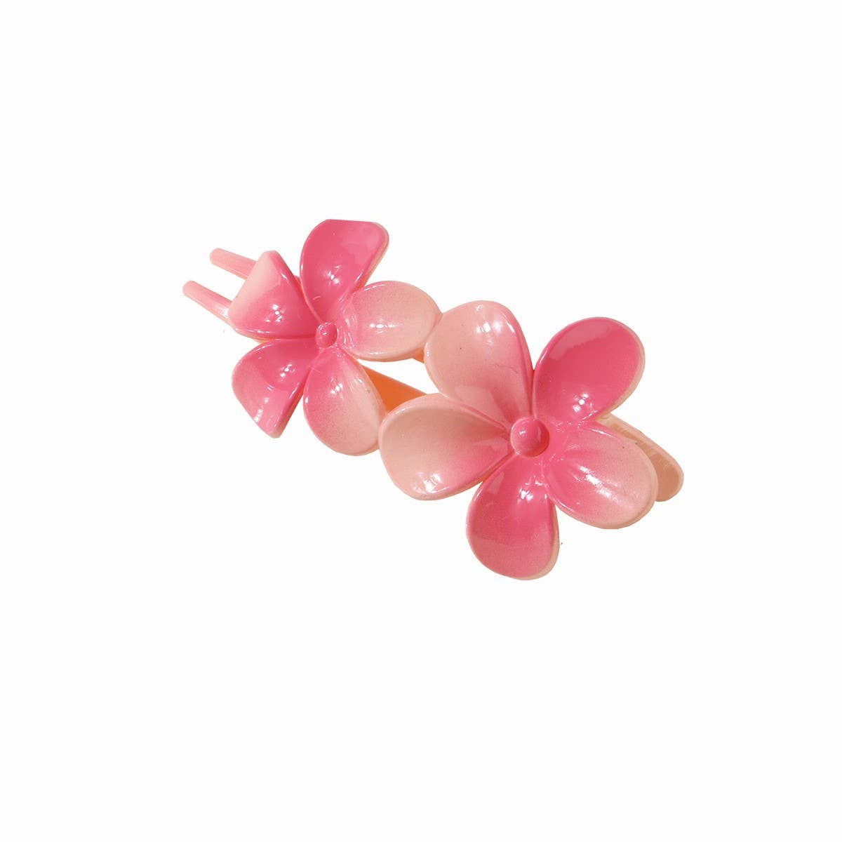 GRADIENT FLOWER HAIR CLIP DUCKBILL UPDO ACCESSORY_CWMM4988