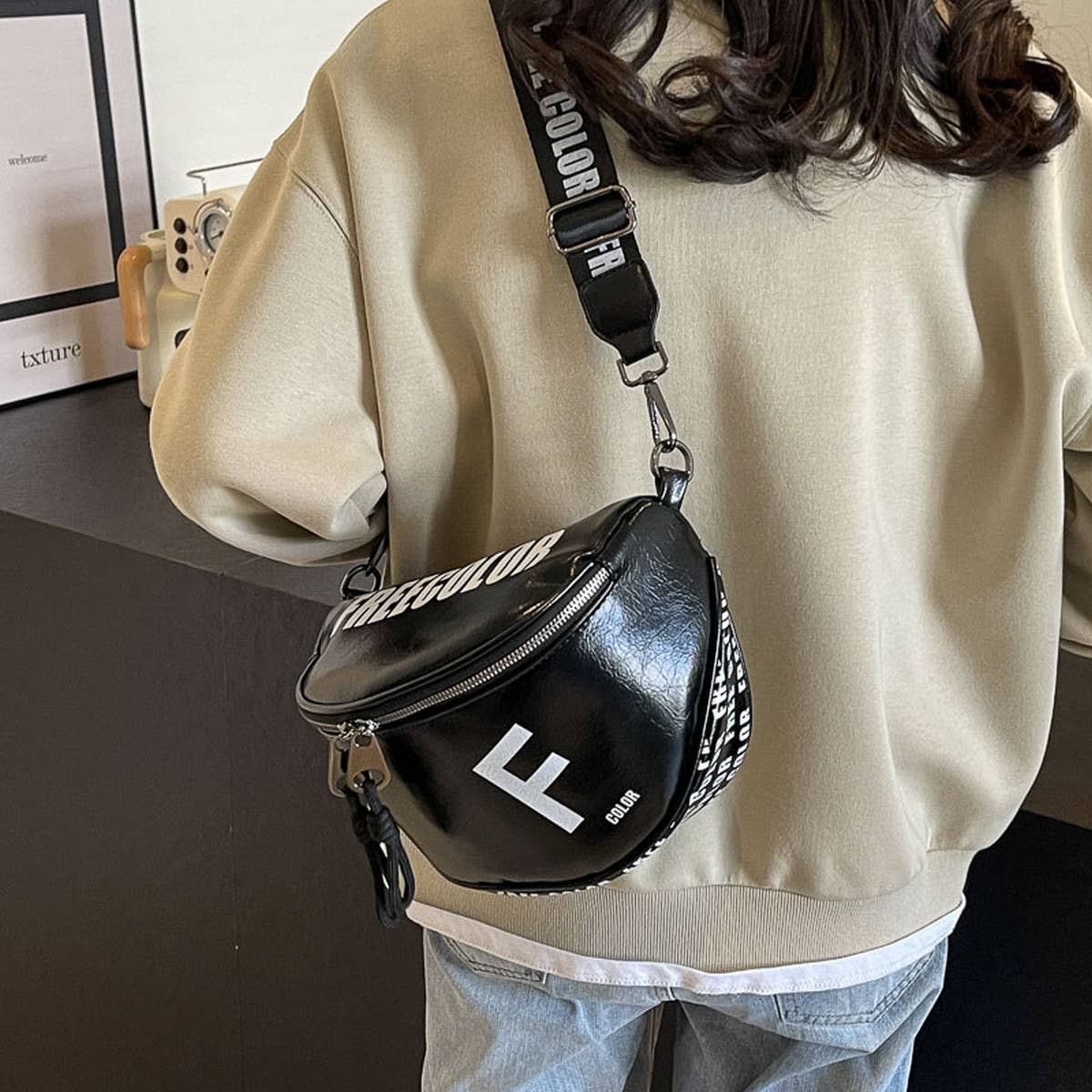 2024 Spring New Style Casual Crossbody Waist Bag_Cwab2071