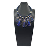 BOHEMIAN CRYSTAL PENDANT EARRINGS NECKLACE SET_CWMM4742