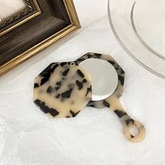 CREATIVE POLYGON SHAPE HANDHELD COMPACT MIRROR_CWMM6375