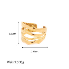 LUXURY STAINLESS STEEL FINGER CHAIN RING BRACELET_CWAJE4652