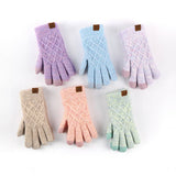 ADULT WINTER WARM KNITTED TOUCHSCREEN GLOVES_CWAG0414