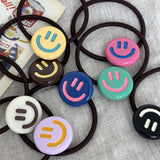 SMILEY FACE HAIR TIES_CWAHA0340