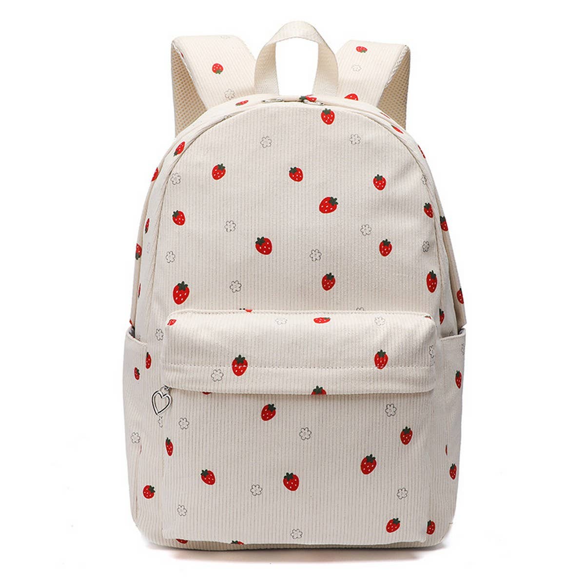 CORDUROY FLORAL BACKPACKS FOR SCHOOL GIRLS LARGE_CWAB5386