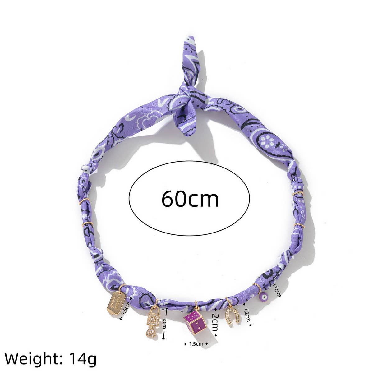 Trendy Colorful Scarf Pendant Necklace For Women_Cwaje05668
