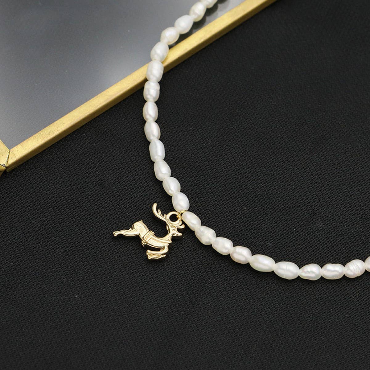 NEW HIGH END NATURAL PEARL NECKLACE FOR WOMEN_CWAJE3861